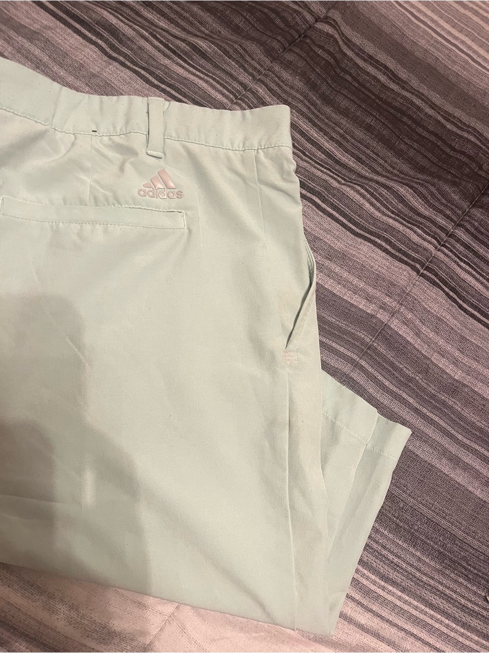 adidas Men’s Mint Green Sport Chinos